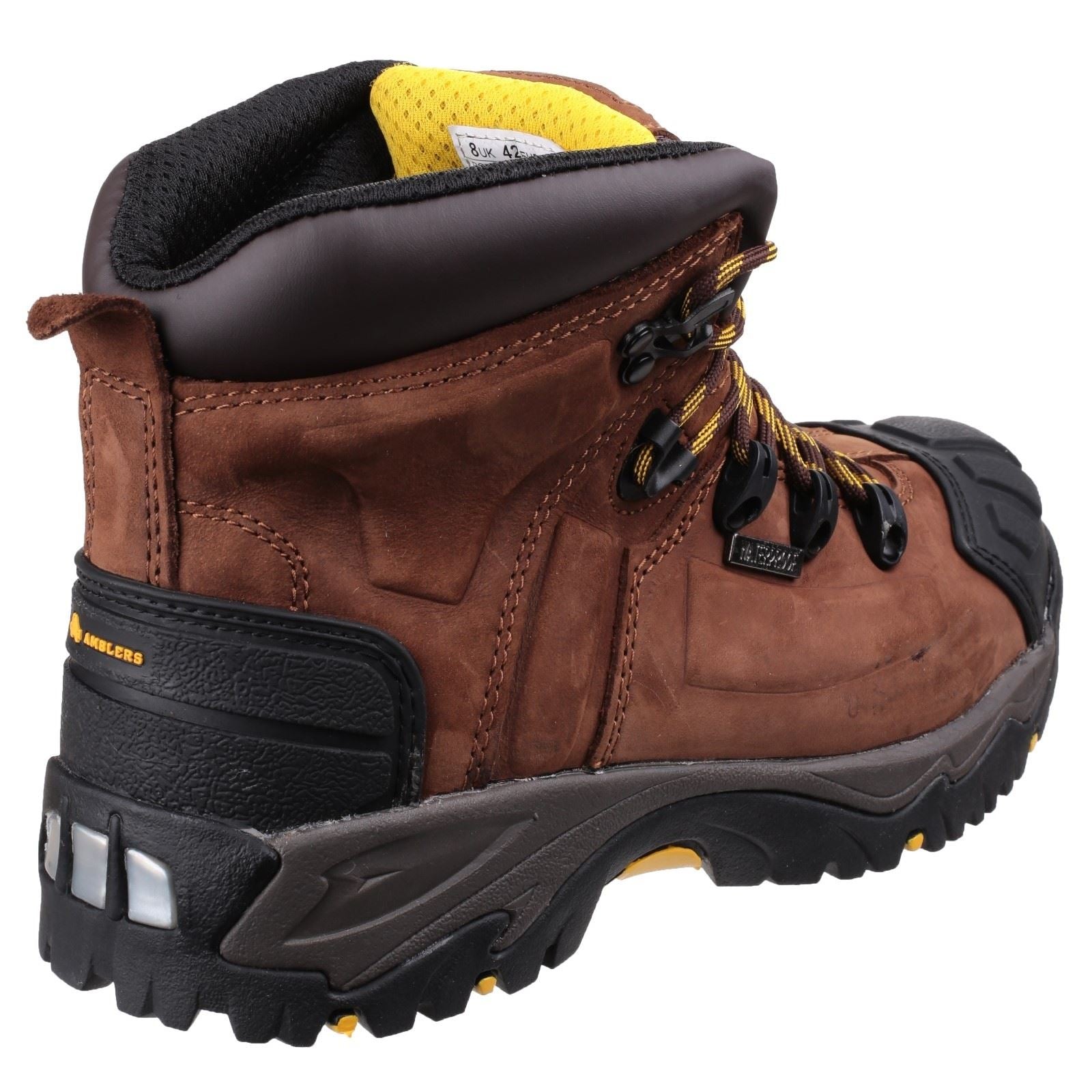 Amblers Safety Bottes De Sécurité En Nubuck Brun Fs39