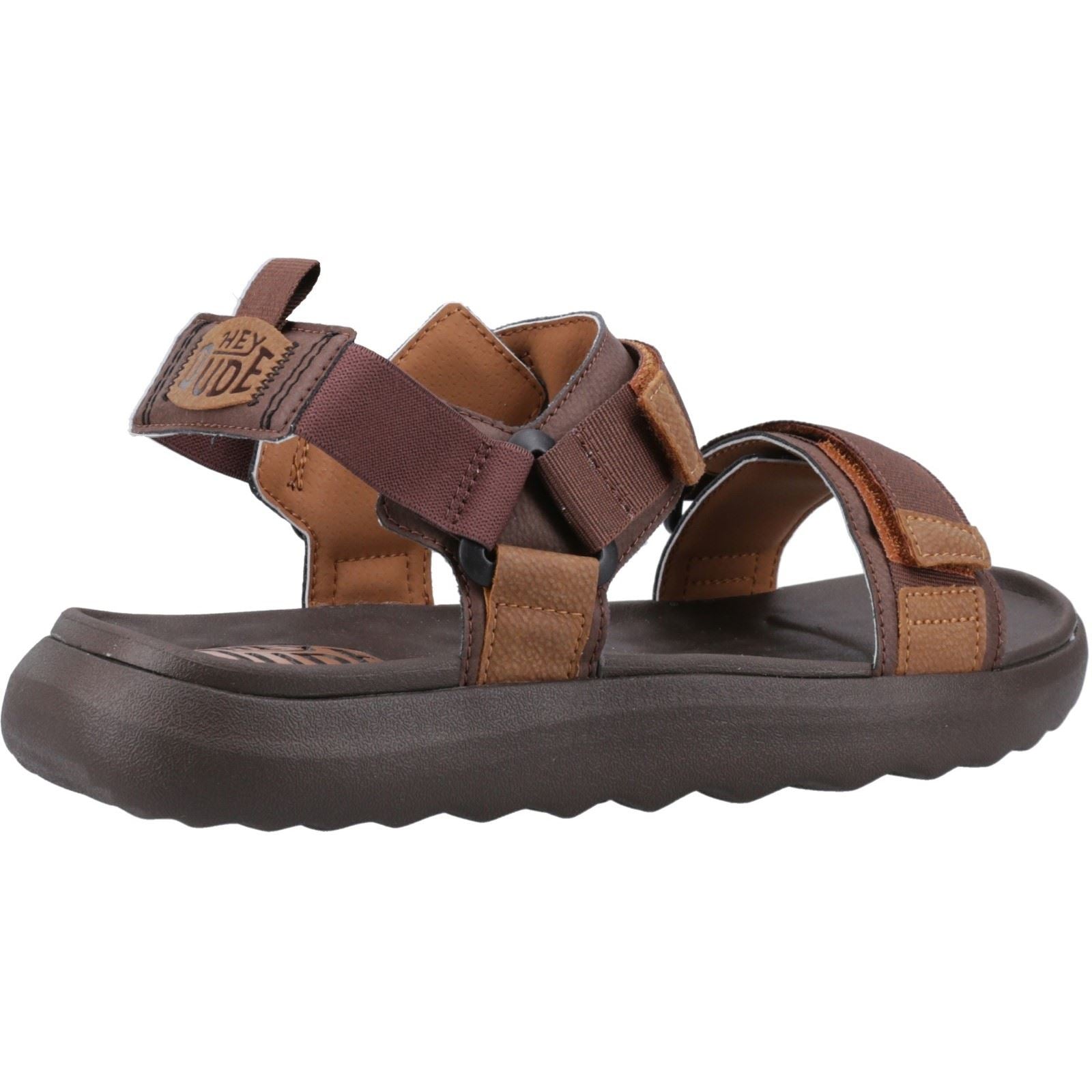 HEYDUDE Carson Sandales Marron Pour Hommes