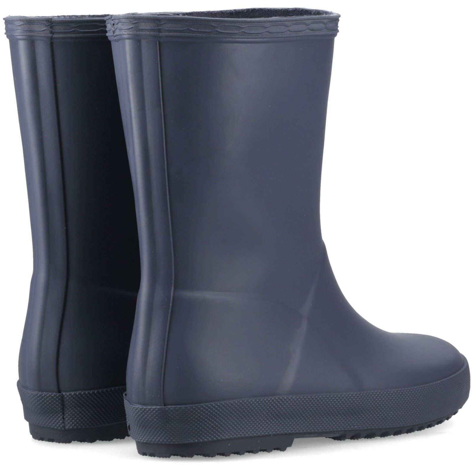 Hunter Kids First (Matte) Bottes De Pluie En Caoutchouc Unisexes Pour Enfants Bleu Marine
