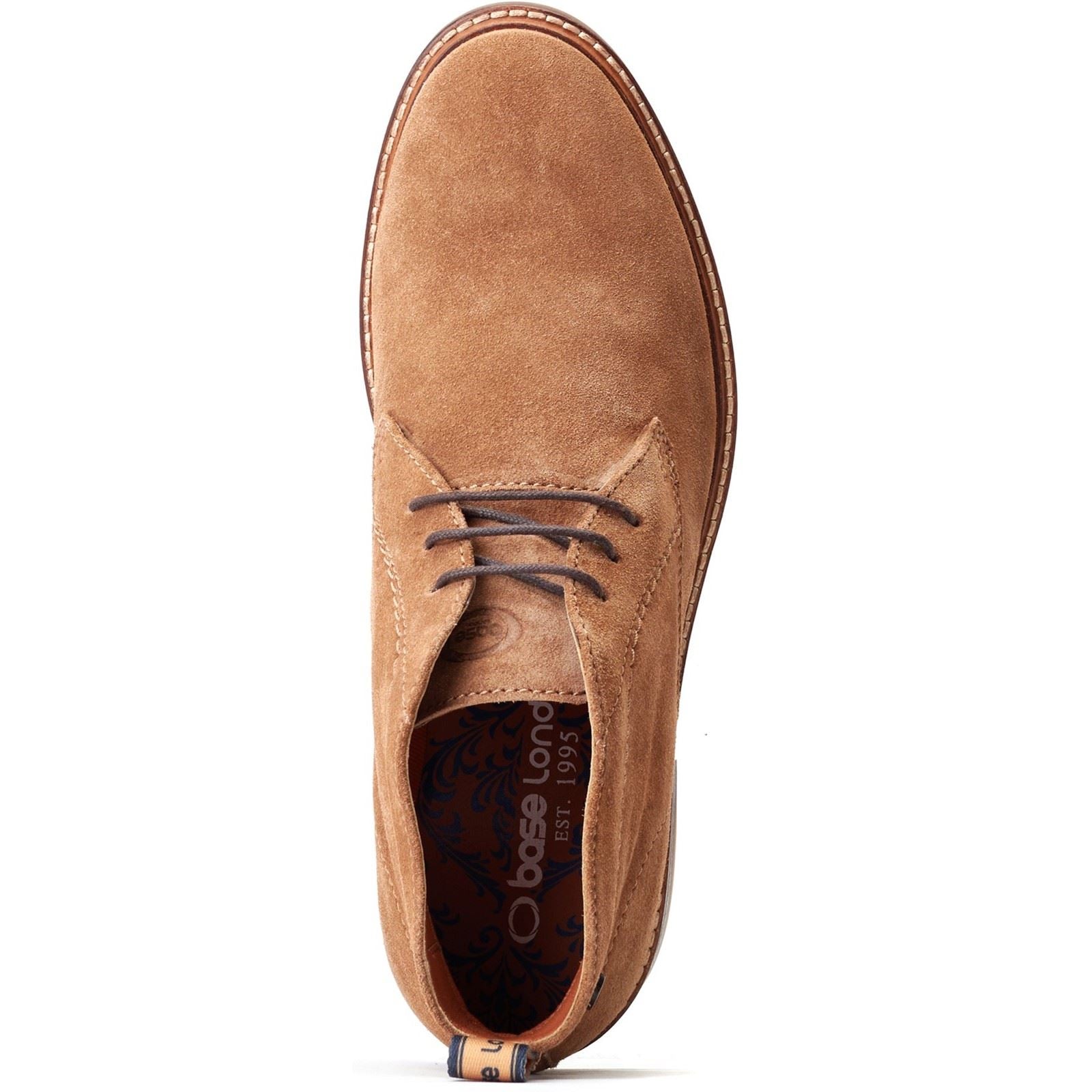 Base London Knebworth Bottes En Cuir Pour Hommes Couleur Gingembre