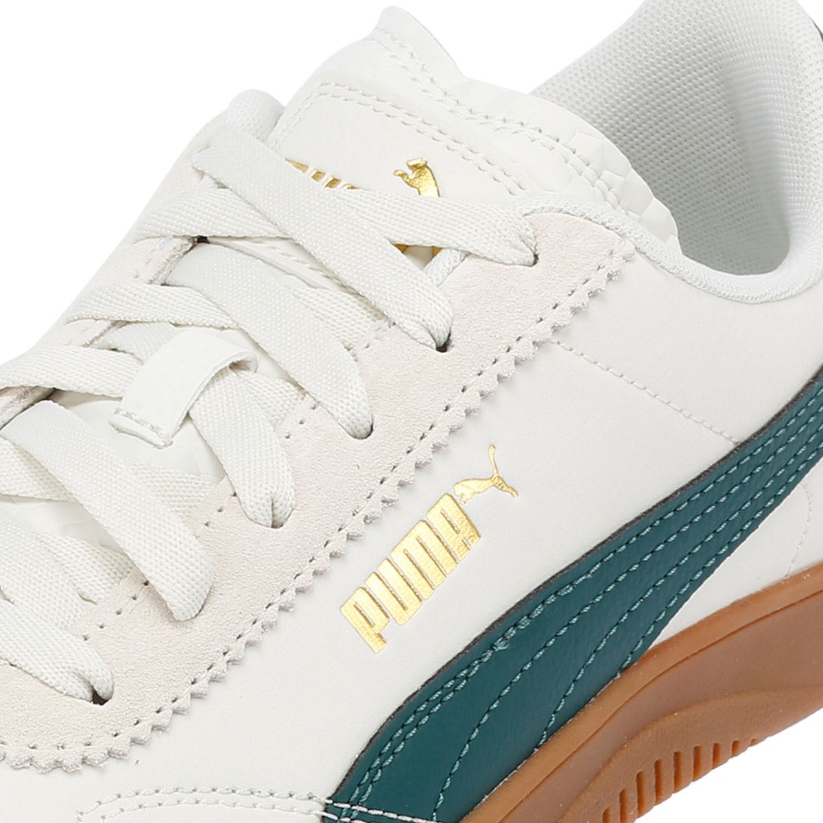Puma Club 5V5 Baskets Blanches/Vertes