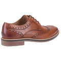 Hush Puppies Bryson Chaussures Brogues En Cuir Pour Hommes, Couleur Fauve