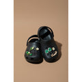 Crocs Kids' Classic Mocassins Noirs En Thermoplastique