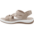 Hush Puppies Susanna Sandales Pour Femmes En Cuir Taupe