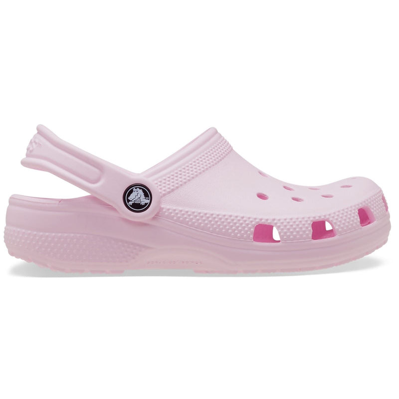 Crocs Toddler Classic Croslite Rubber Pink Milk Loafers