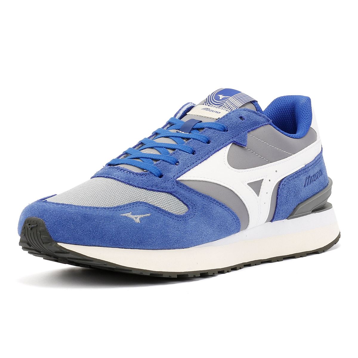 Mizuno RB87 Baskets En Daim Bleu