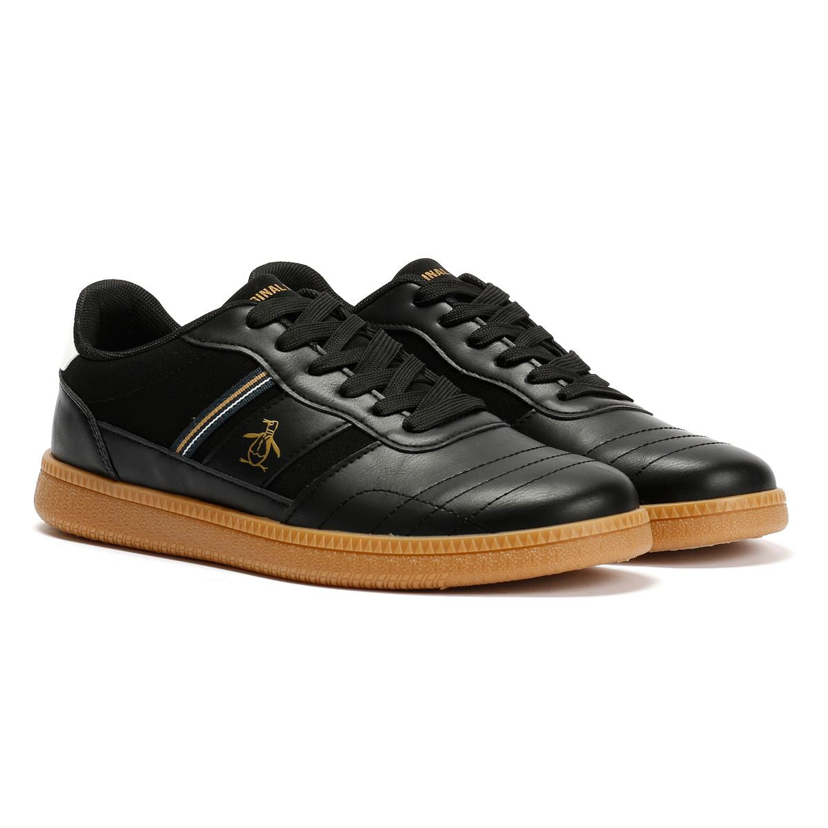Penguin Striker Baskets Noires Pour Hommes