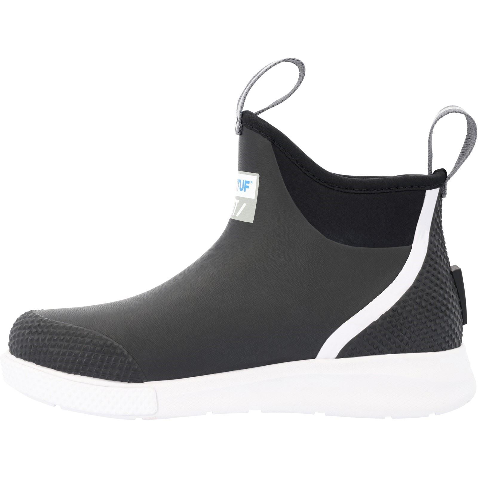Xtratuf Bottes De Wellington Noires Prolite Sport Ankle Deck De Six Pouces