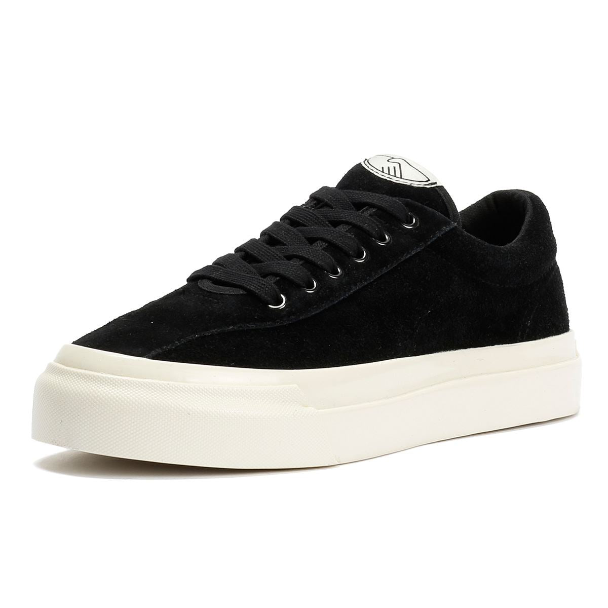 Stepney Workers Club Dellow L Baskets Noires Suede Pour Femmes