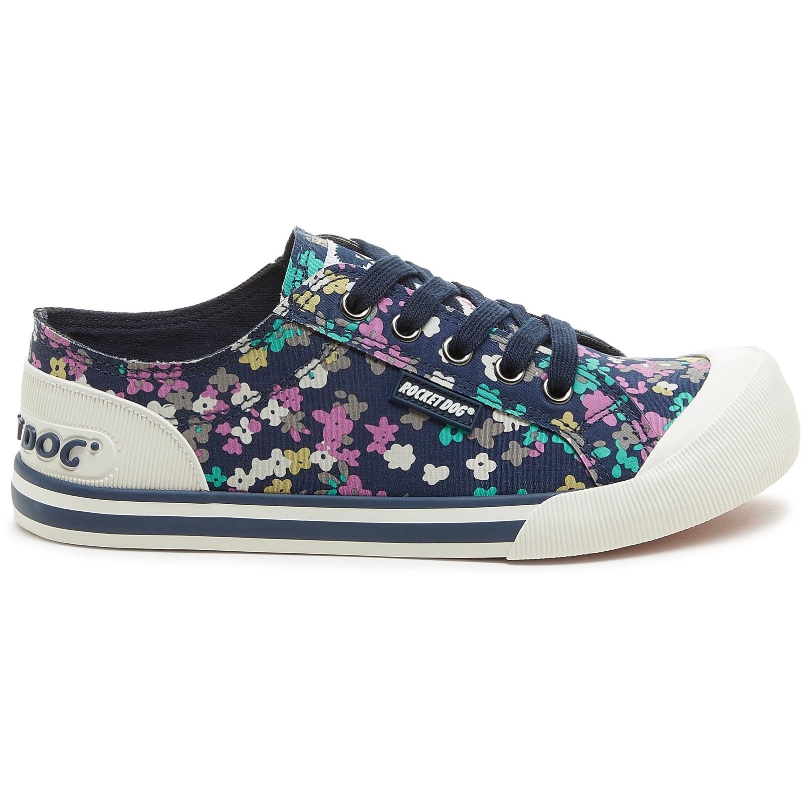 Rocket Dog Jazzin Annie Baskets En Coton Pour Femmes Couleur Navy