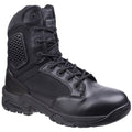 Magnum Bottes De Sécurité En Cuir Noir À Fermeture Éclair Latérale Strike Force 8.0 Wp