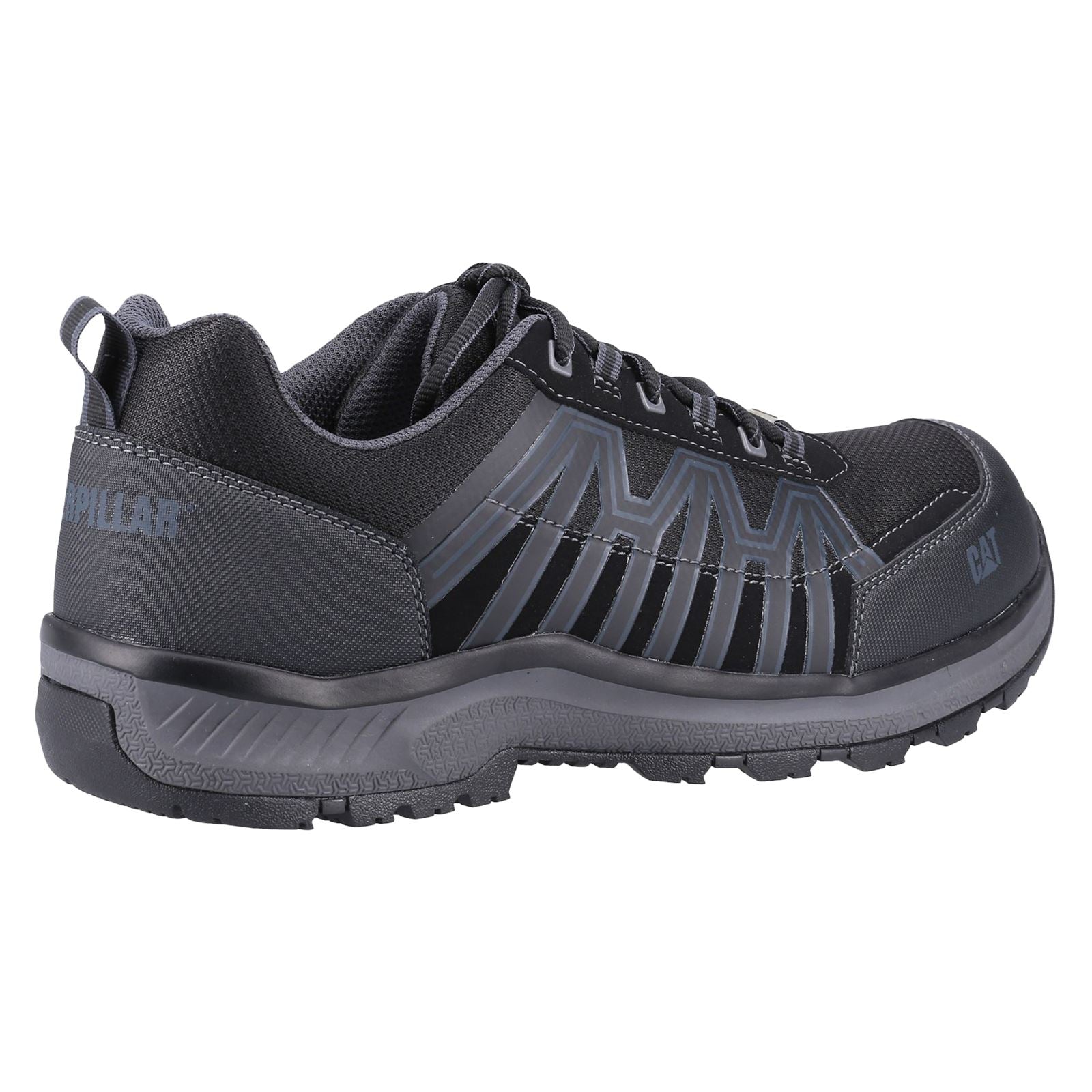 Caterpillar Baskets De Sécurité Noires Charge Pu/Mesh/Tpu