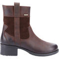 Hush Puppies Saskia Bottes En Daim Marron Pour Femmes