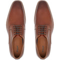 Dune Sparrows Chaussures Oxford Marron En Cuir Pour Hommes