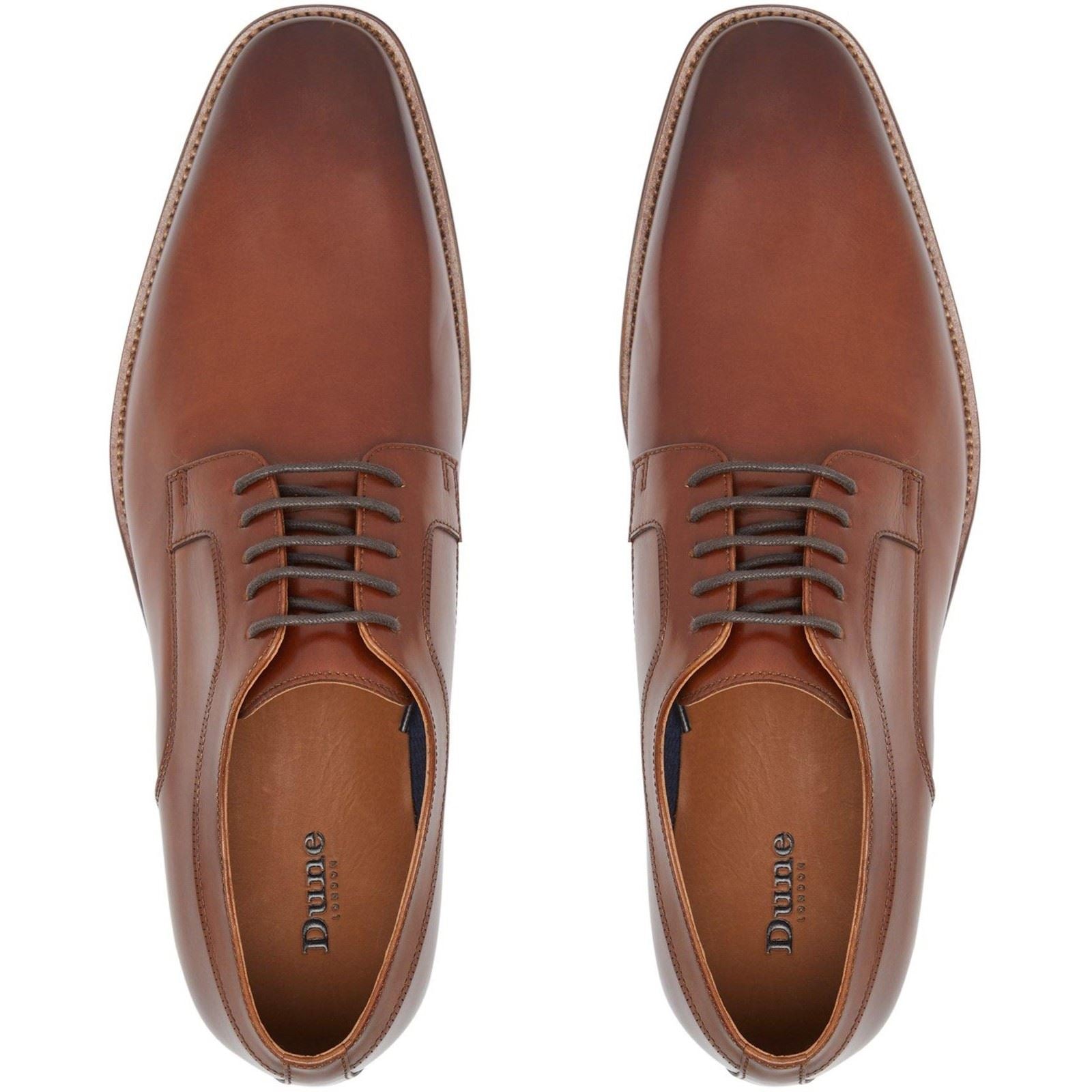Dune Sparrows Chaussures Oxford Marron En Cuir Pour Hommes