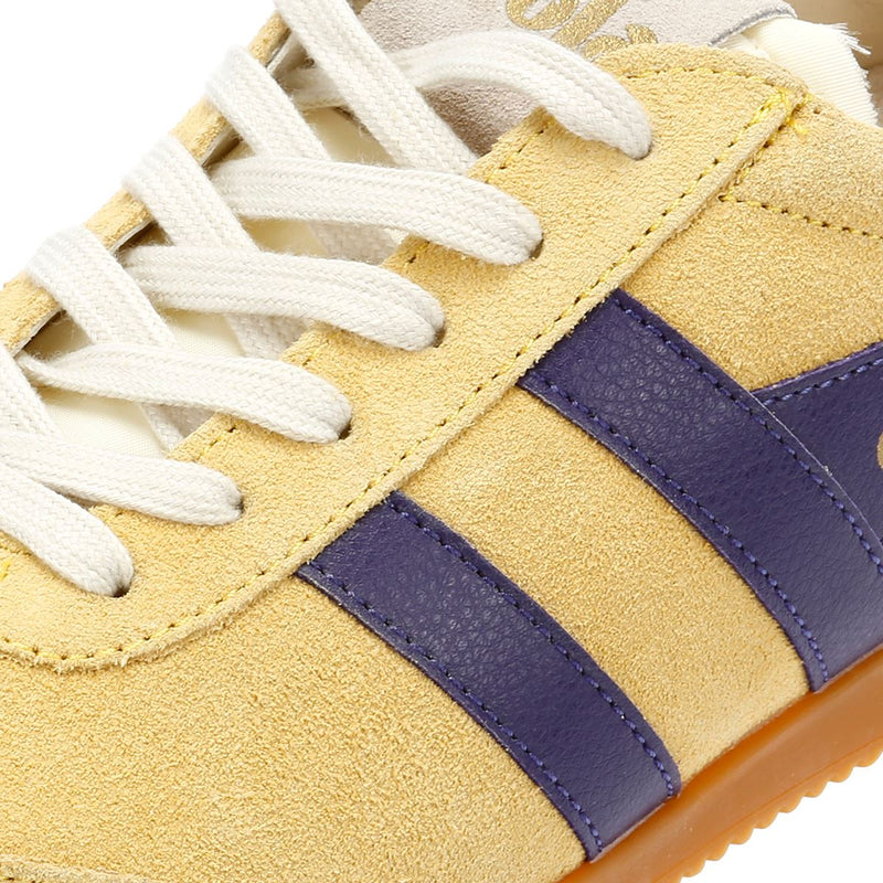 Gola Elan Chaussures De Sport Pour Femmes Jaunes En Suède