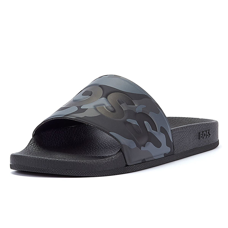 Boss Aryeh Sandales Grises Pour Homme