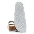 Birkenstock Arizona Birko Flor Sandales Blanches