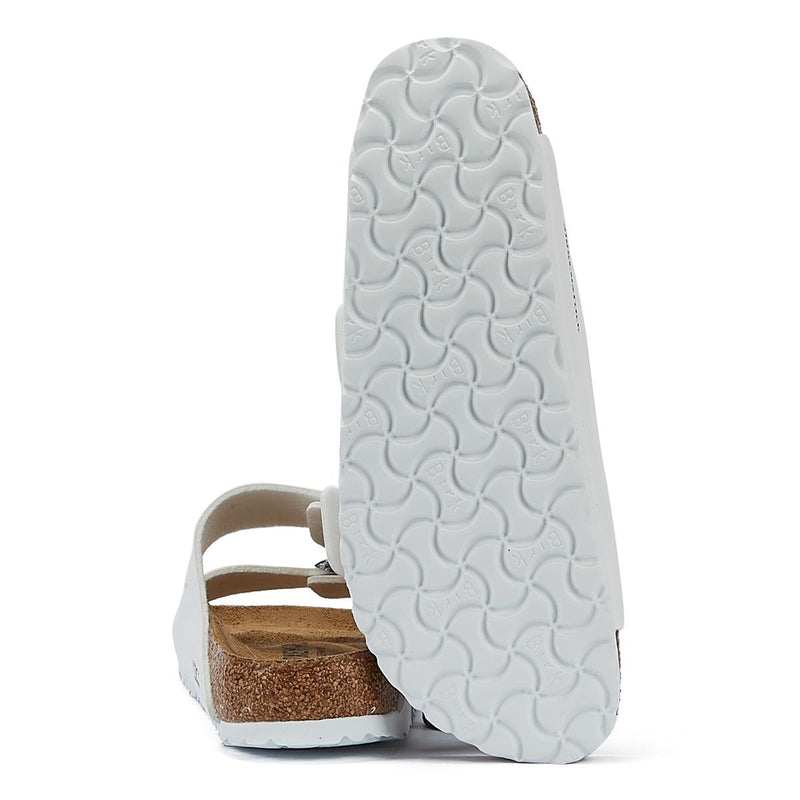 Birkenstock Arizona Birko Flor Sandales Blanches