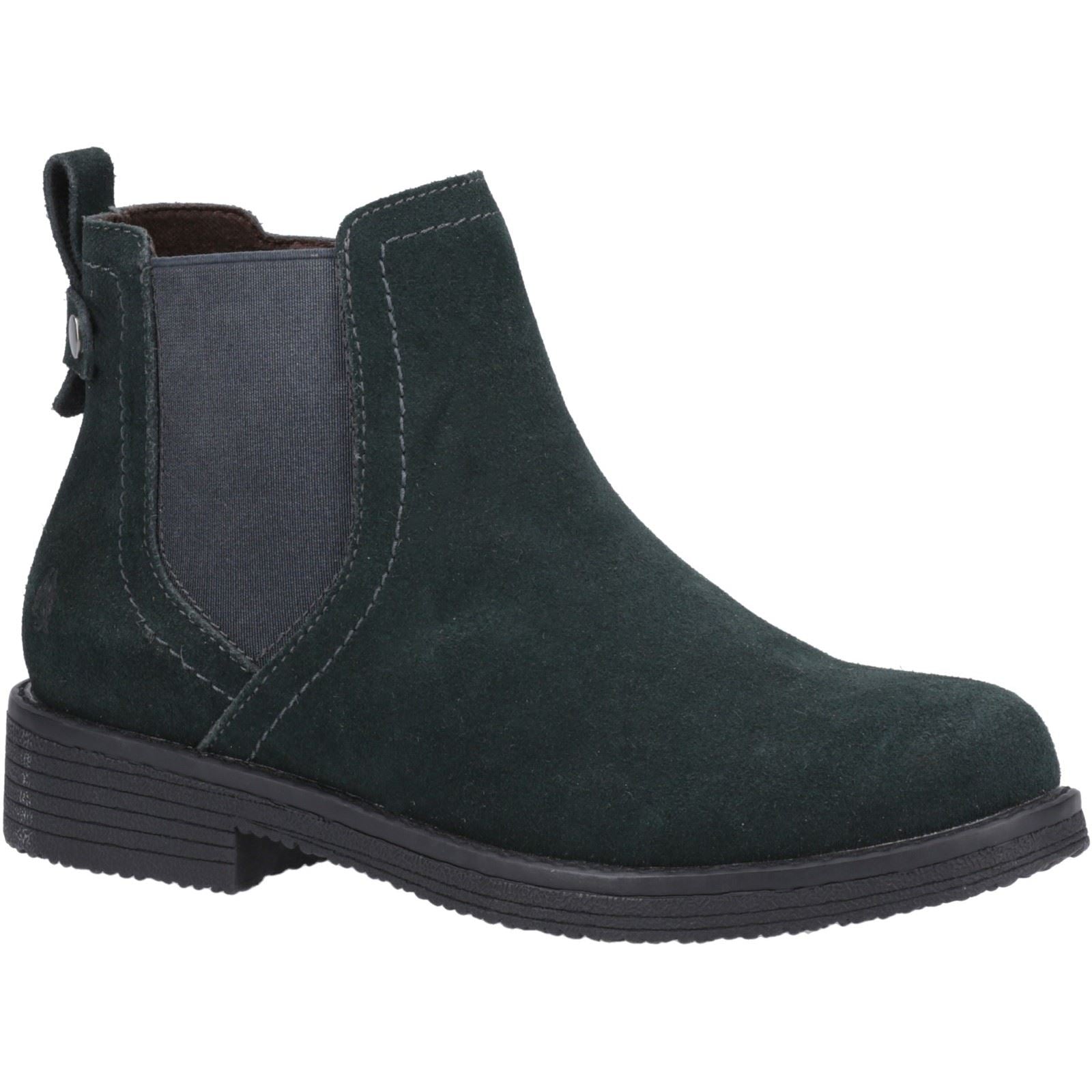 Hush Puppies Maddy Bottes En Daim Pour Femme Couleur Pétrole