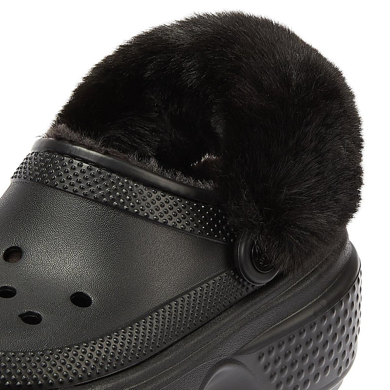 Crocs Sabots À Semelle Crantée Pour Femmes Couleur Noir