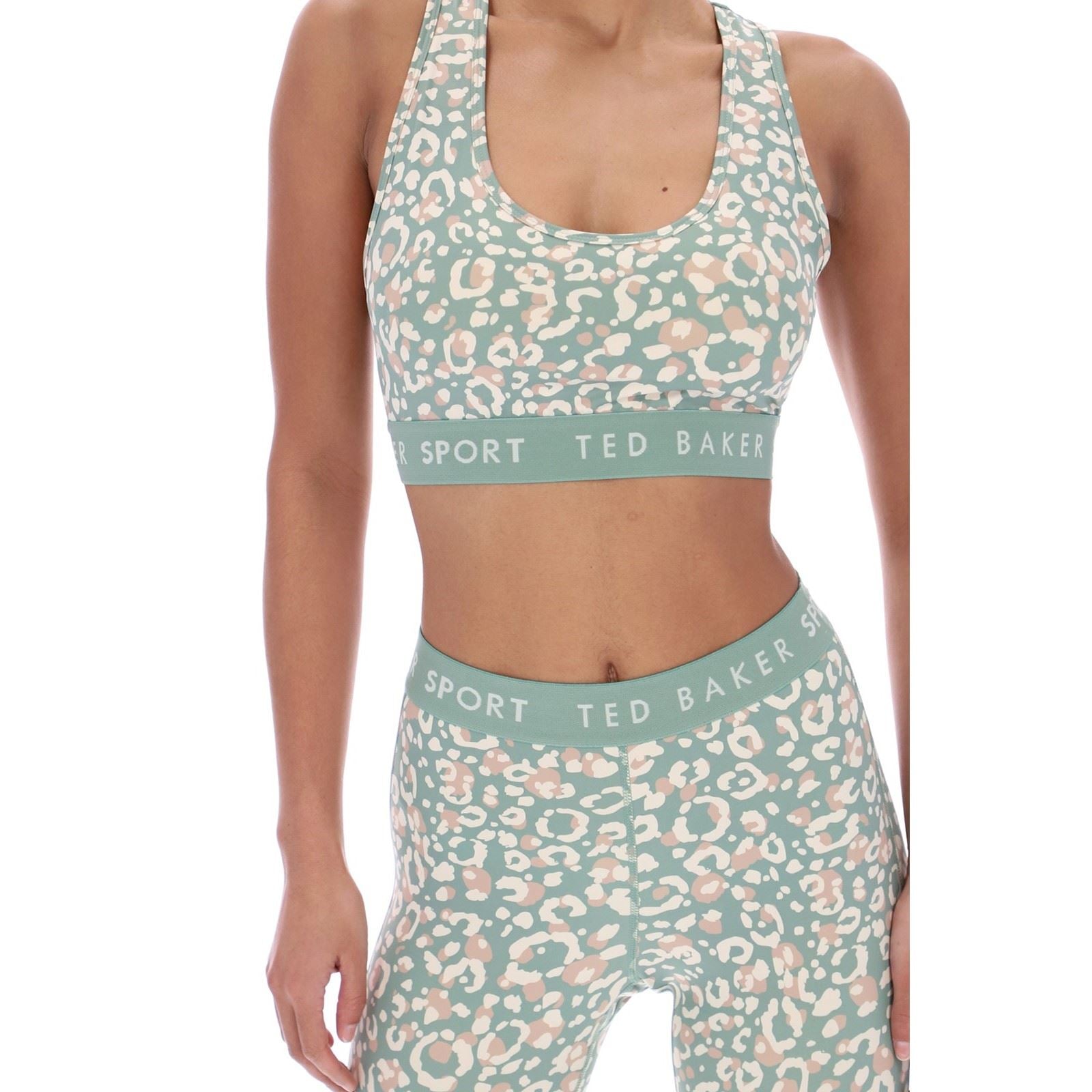 Ted Baker PANSY TBWSB2635 Soutien Gorge De Sport Vert En Polyester Pour Femmes
