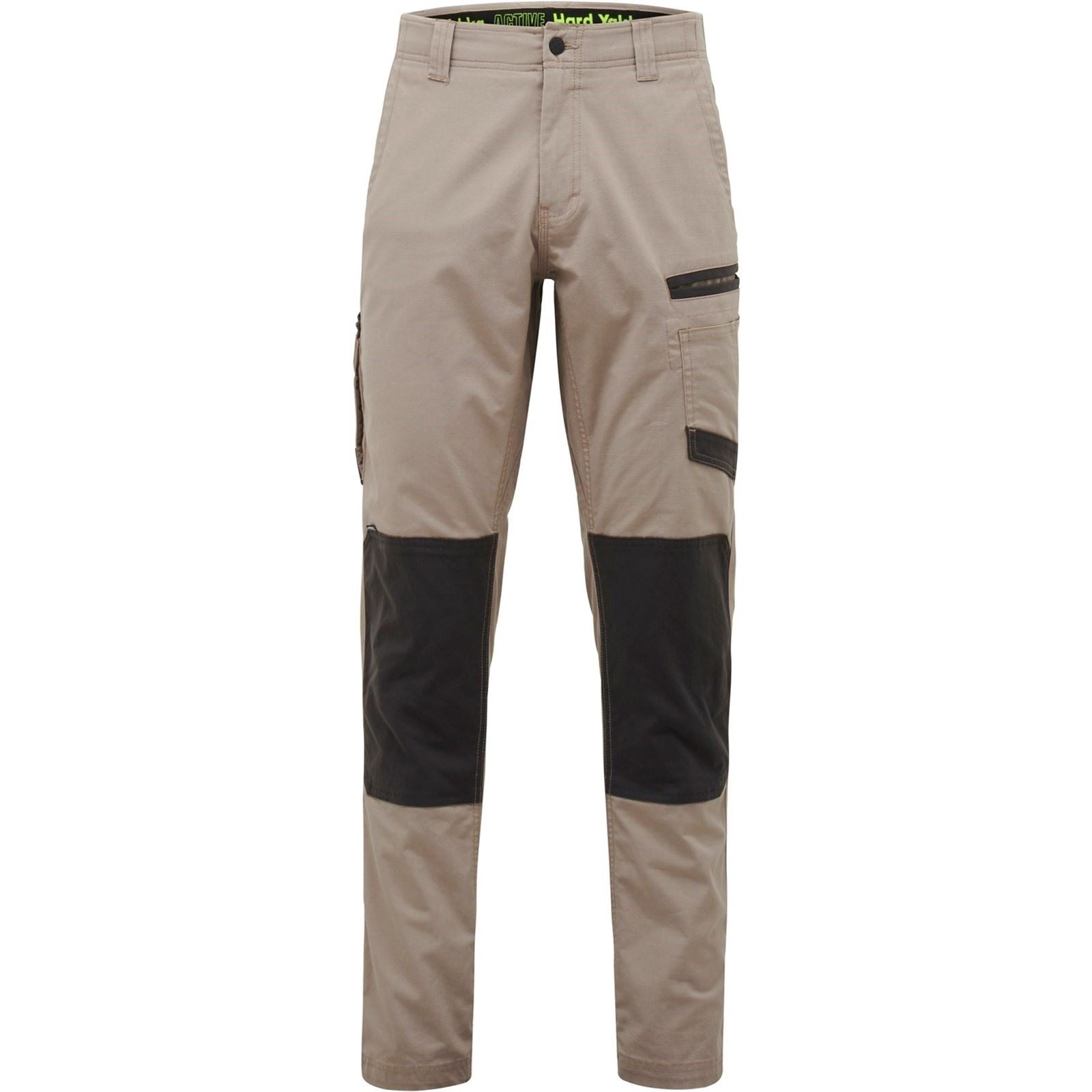 Hard Yakka Raptor Active Pantalons D'extérieur En Coton Pour Hommes Beige