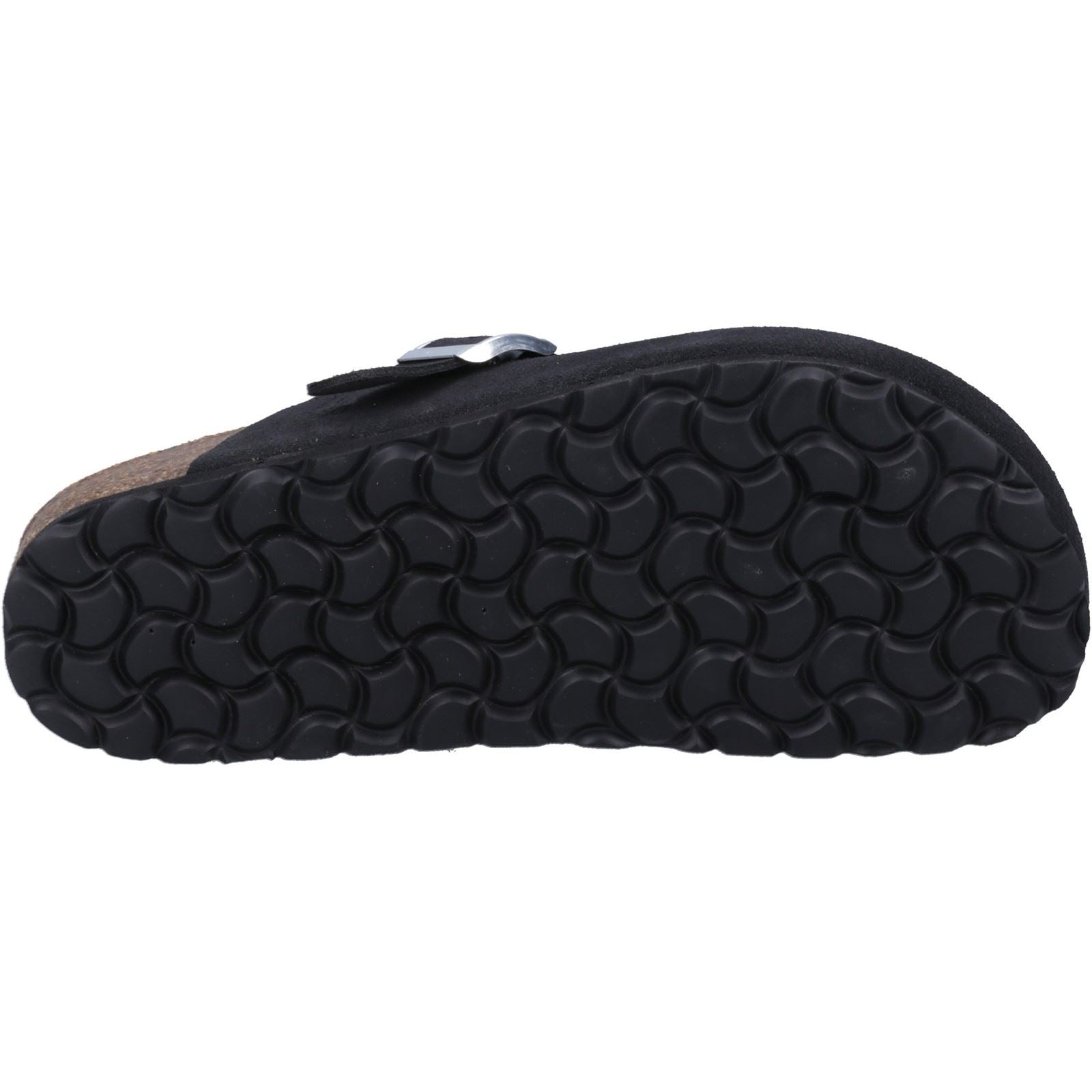 Hush Puppies Bailey Mules Noires Pour Femmes En Suède