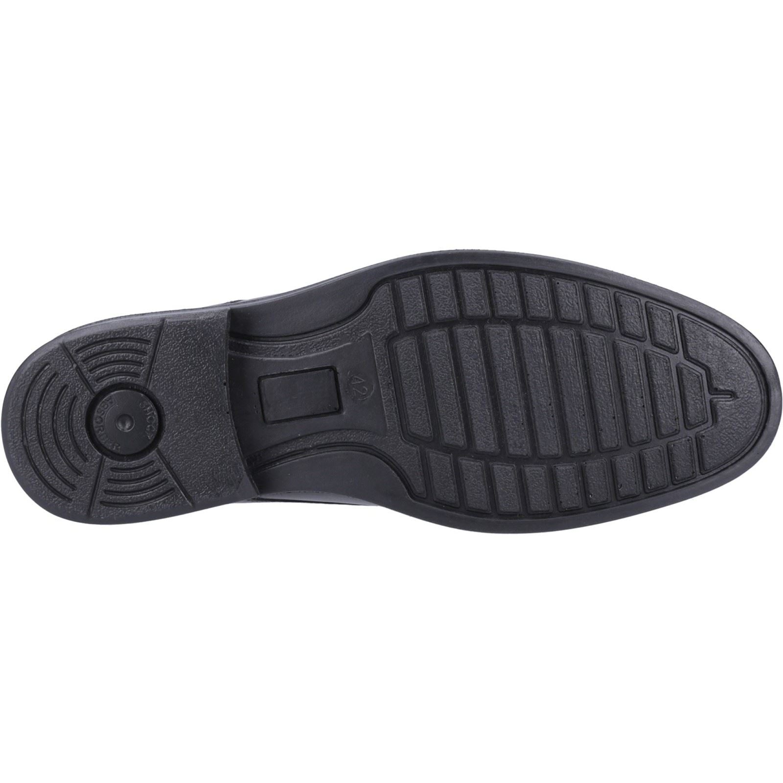 Hush Puppies Neal Chaussures En Cuir Noir À Lacets Pour Hommes