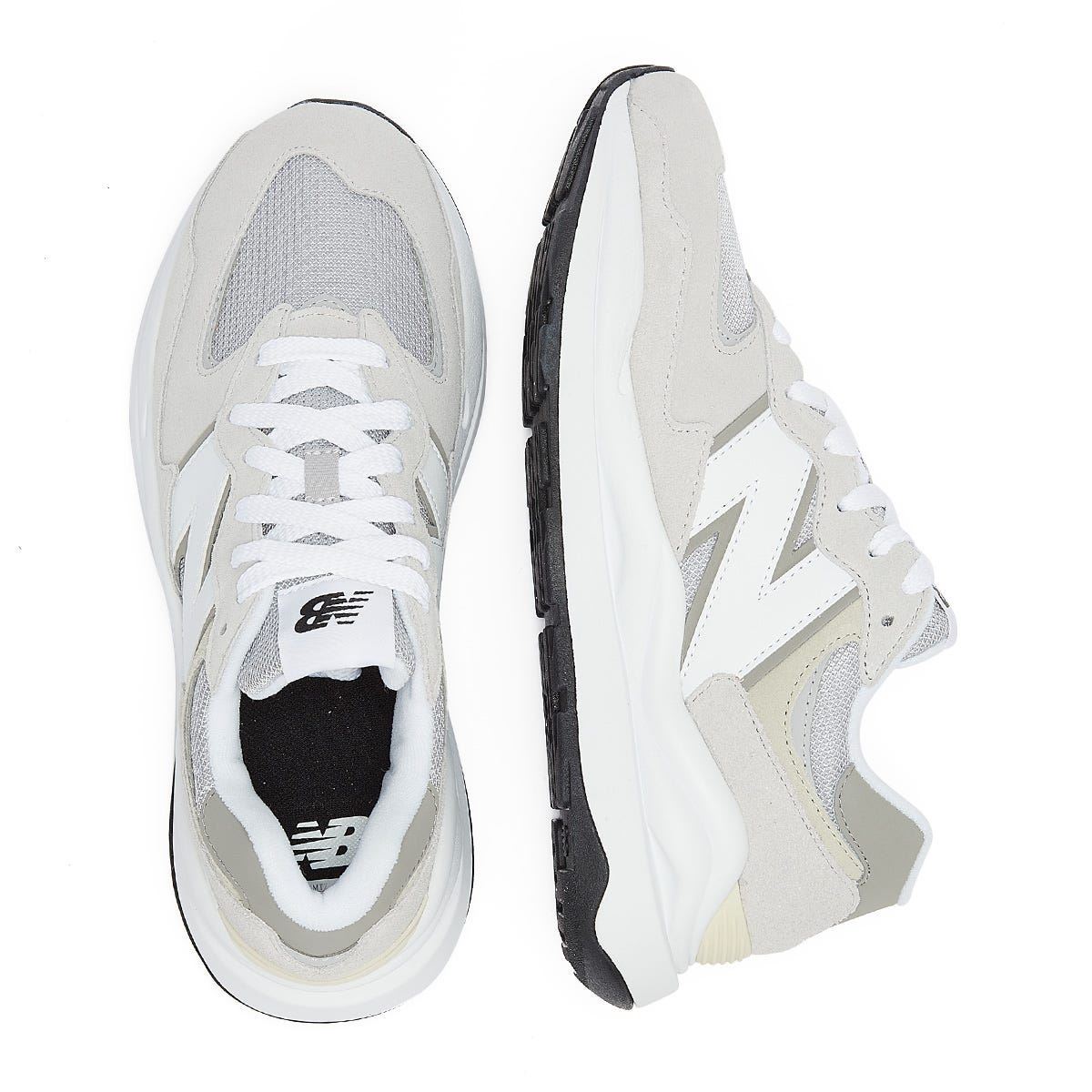 New Balance Baskets Grises Et Blanches 57/40