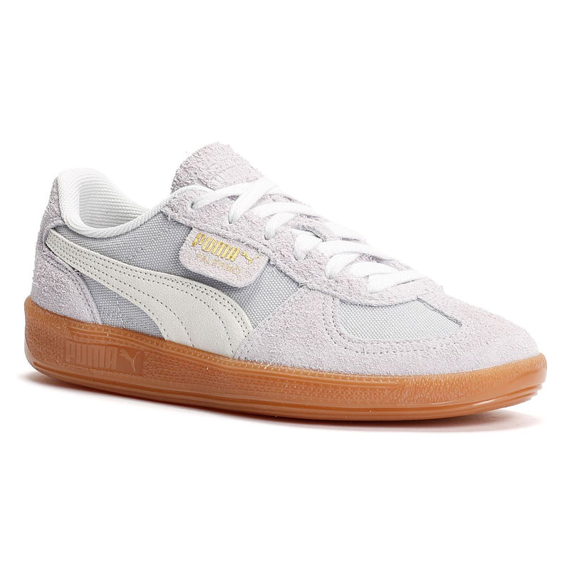 Puma Palermo Chaussures De Sport En Cuir Bleu Pour Femmes