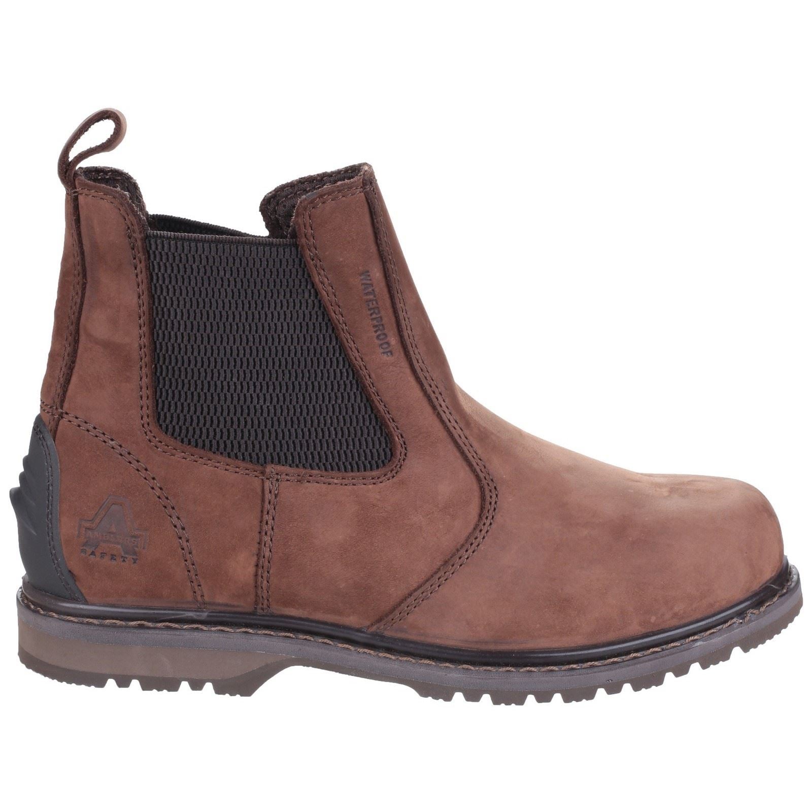 Amblers Safety Bottes De Sécurité En Cuir Marron As148 Sperrin