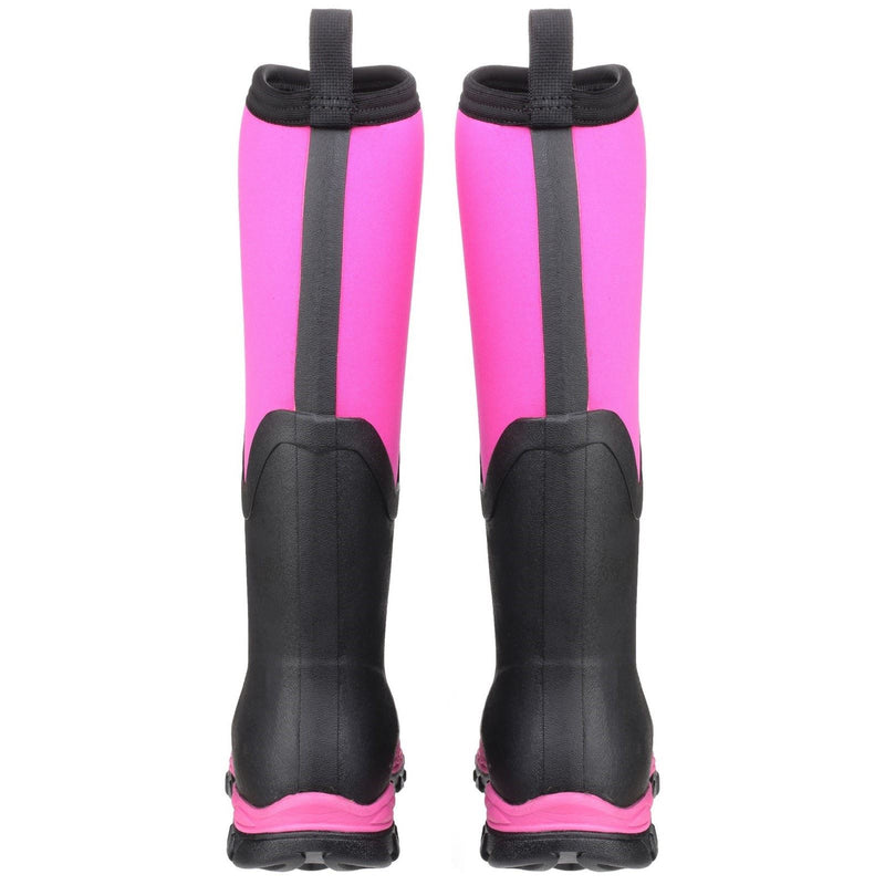 Muck Boots Arctic Sport II Tall Bottes En Caoutchouc Noires/Rose.