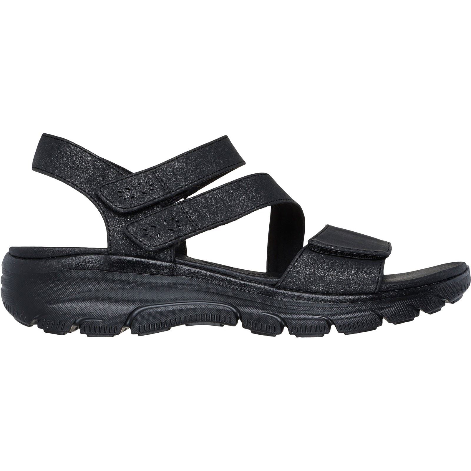Skechers Easy Going Sandales Noires Pour Femmes