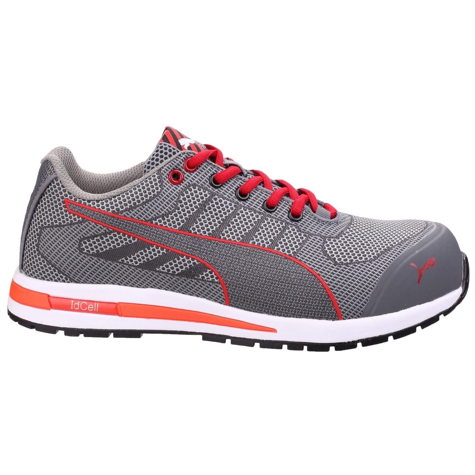 Puma Safety Baskets De Sécurité En Textile Gris Xelerate Knit Low