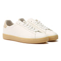 Clae Bradley Baskets Blanches En Cuir Pour Hommes