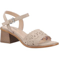 Hush Puppies Lacie Sandales Pour Femme En Daim Taupe.