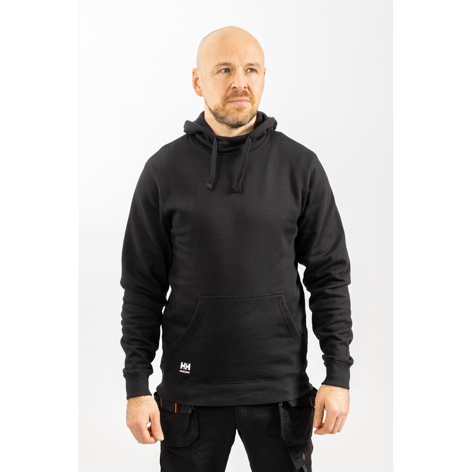 Helly Hansen Workwear Manchester Sweatshirt À Capuche Noir En Coton Pour Homme