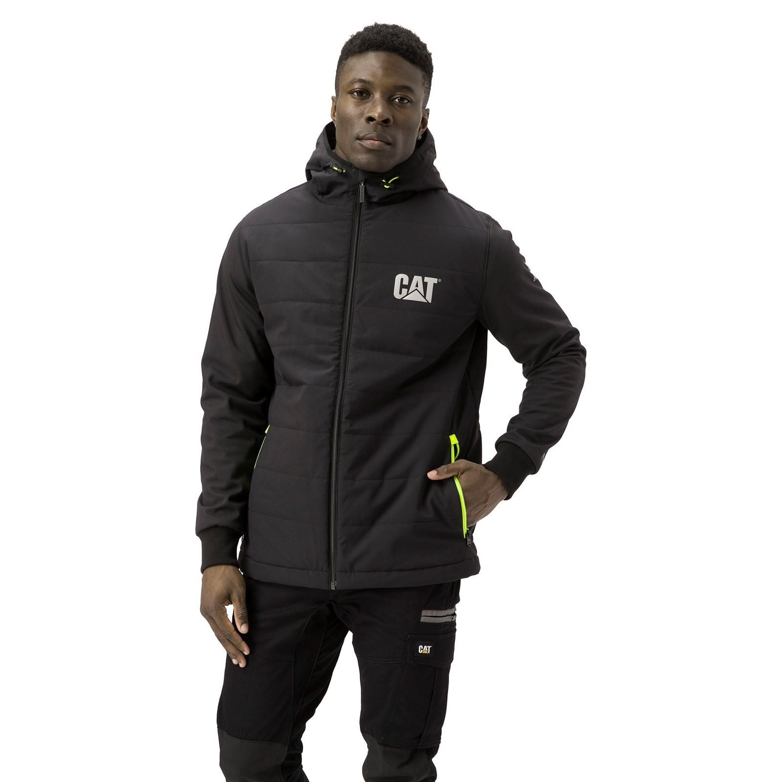 Caterpillar Tech Hybrid Veste Noire Pour Homme