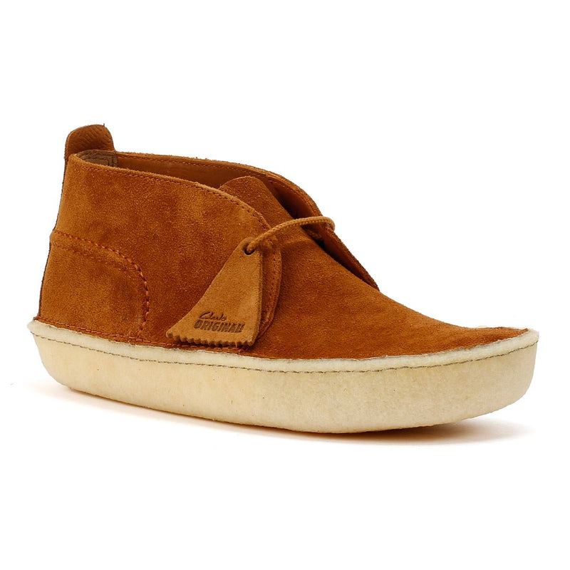 Clarks Originals Desert Rain Bottes Pour Homme En Daim Marron