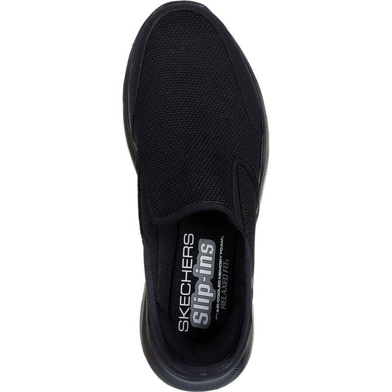 Skechers Equalizer 5.0 Drayze Baskets Noires Pour Hommes En Synthétique
