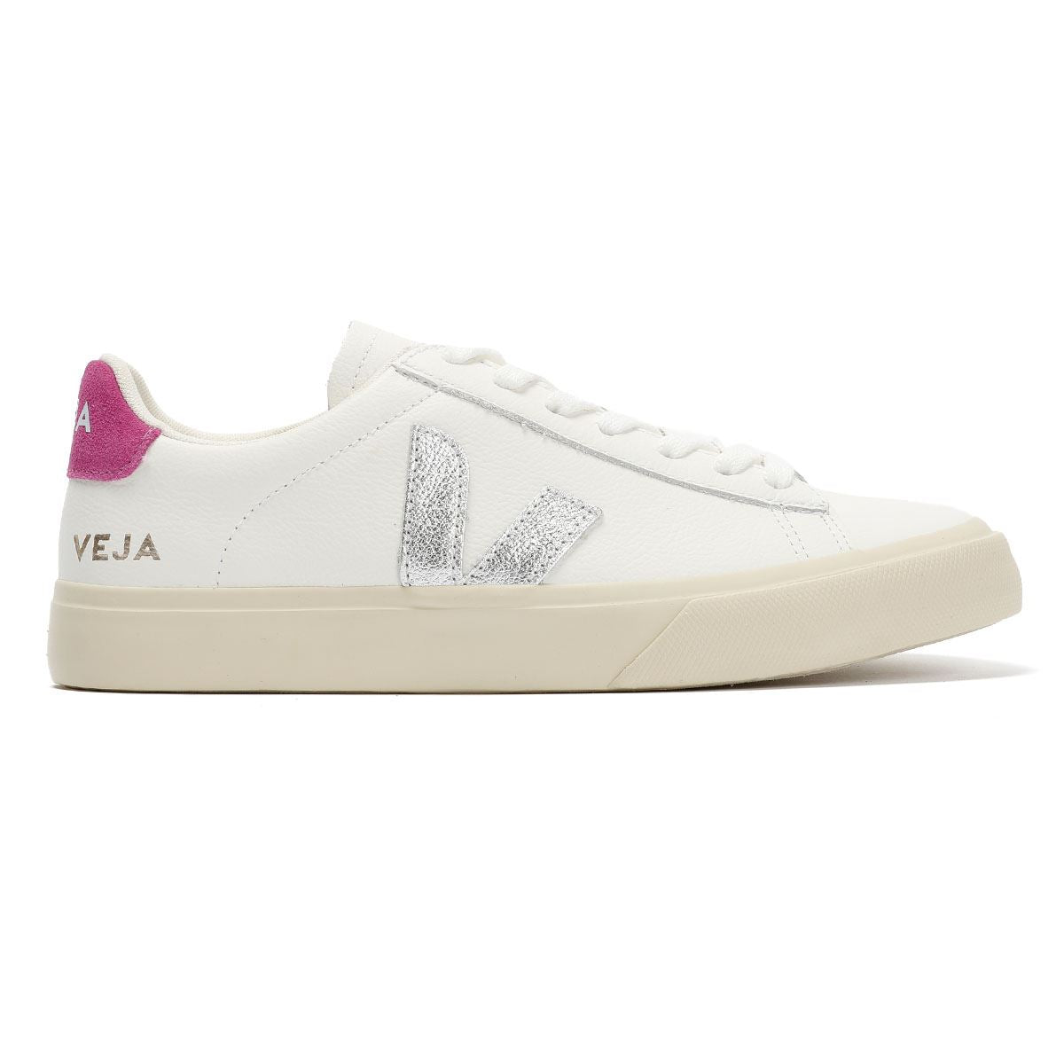 Veja Campo Baskets Blanches En Cuir Pour Femmes