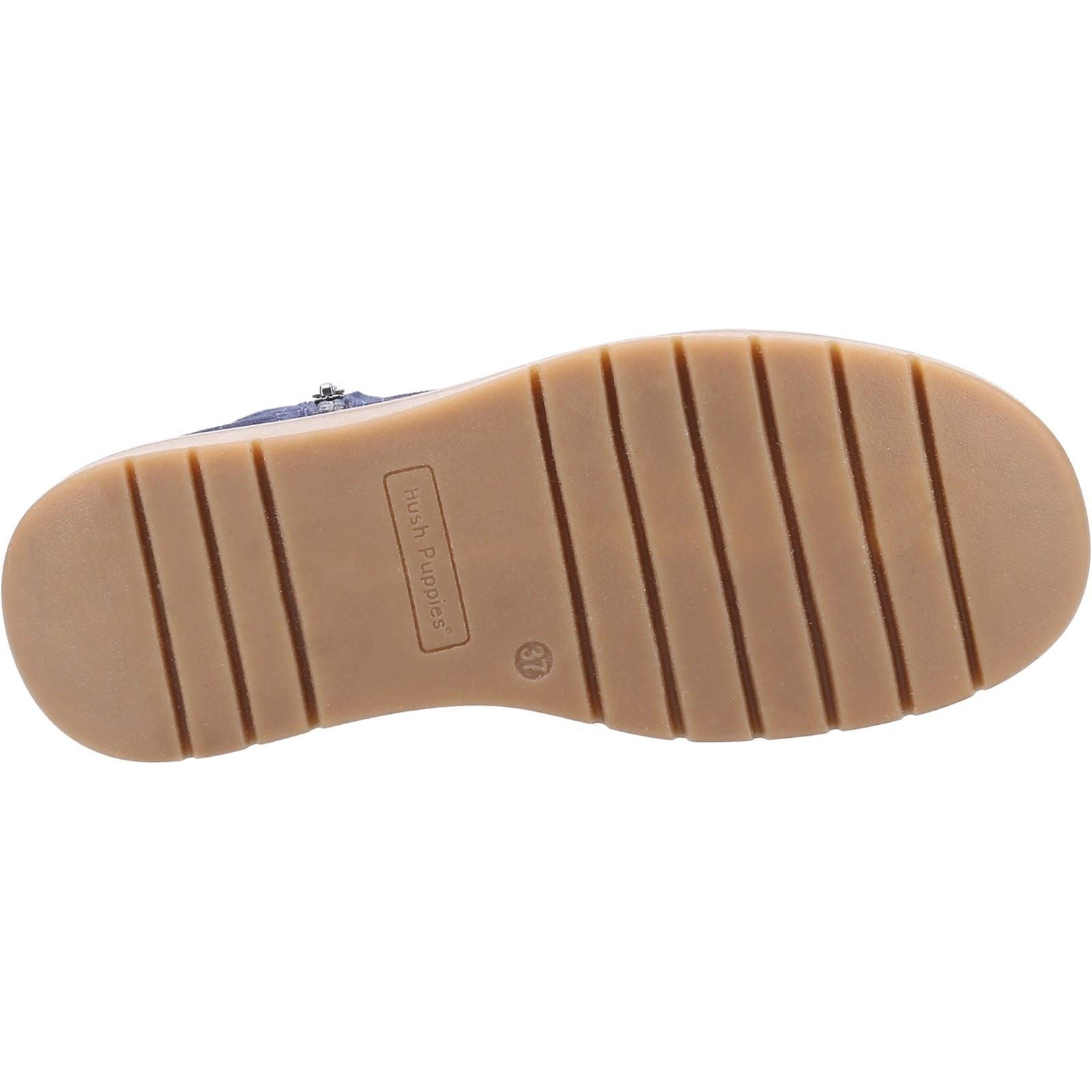 Hush Puppies Libby Bottes En Daim Pour Femmes, Couleur Marine