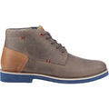Pod Aries Bottes Grises En Cuir Pour Homme