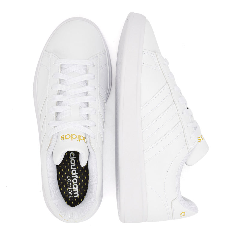Adidas Grand Court 2.0 Baskets Blanches Pour Femmes