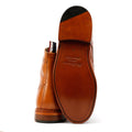 Ben Sherman Arthur Bottes En Cuir Marron Pour Hommes