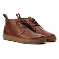 Ben Sherman Parka Bottes En Cuir Marron Pour Hommes