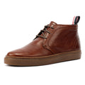 Ben Sherman Parka Bottes En Cuir Marron Pour Hommes