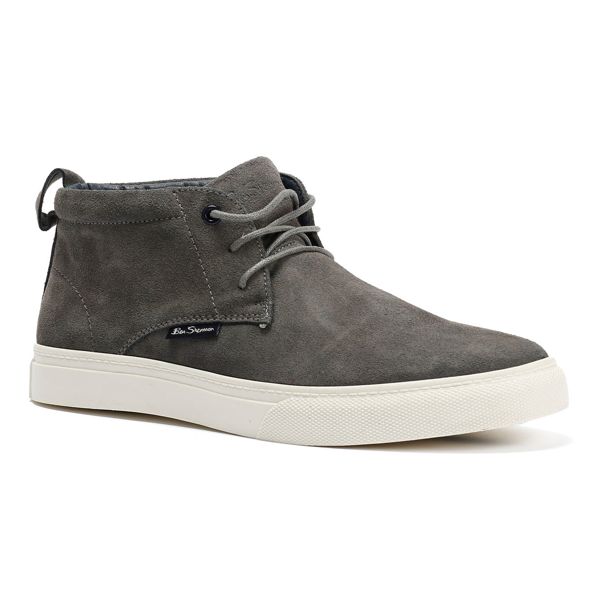 Ben Sherman Parkway Bottes Grises Pour Homme En Suède