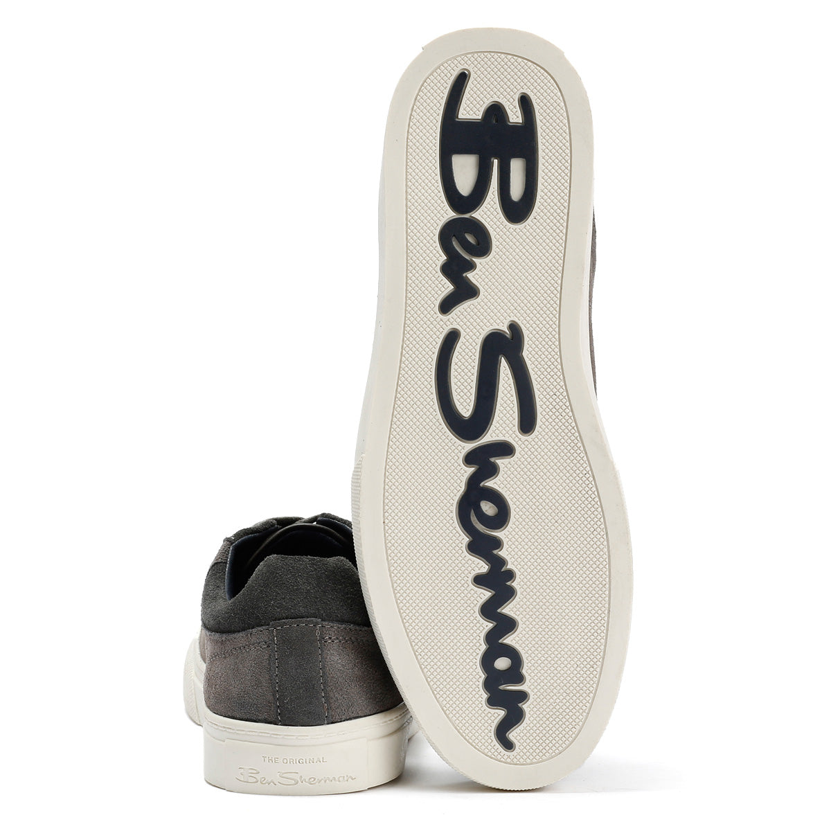 Ben Sherman Bentley II Baskets Grises Pour Hommes En Suede